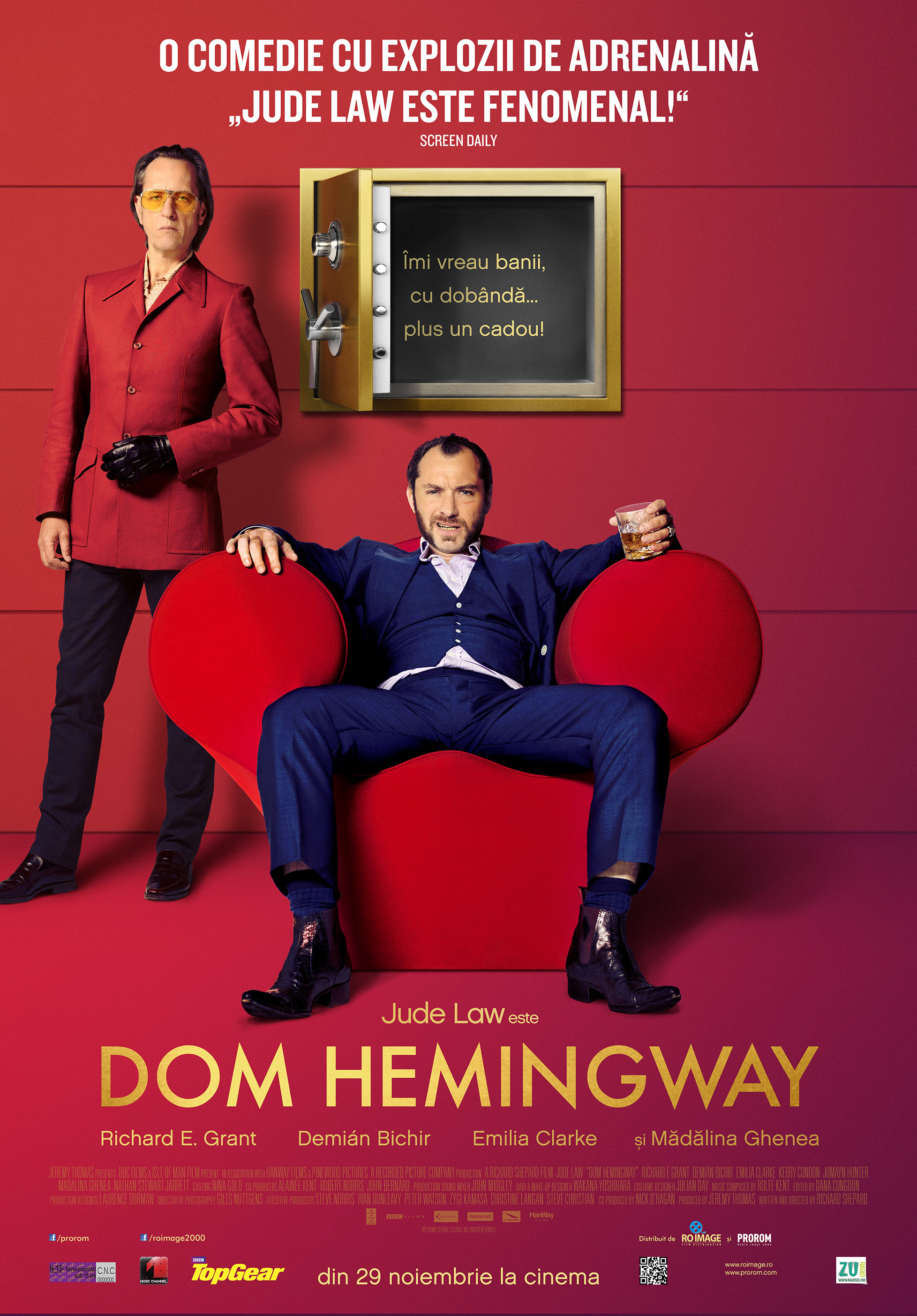 Рецензии на фильм Дом Хемингуэй / Dom Hemingway, отзывы