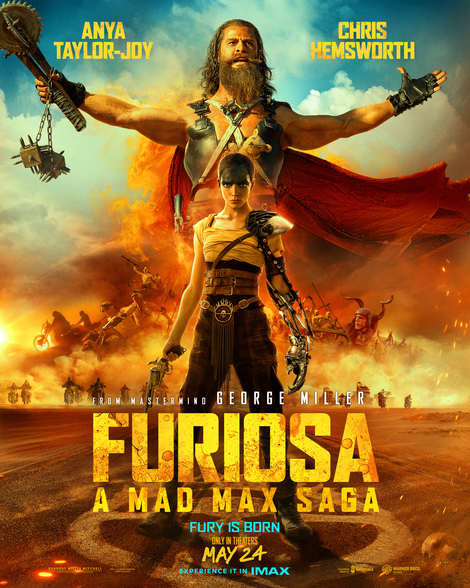 Рецензии на фильм Фуриоса: Хроники Безумного Макса / Furiosa: A Mad Max  Saga, отзывы