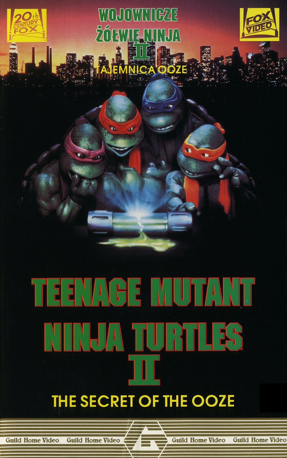 Рецензии на фильм Черепашки-ниндзя 2: Тайна изумрудного зелья / Teenage  Mutant Ninja Turtles II: The Secret of the Ooze, отзывы