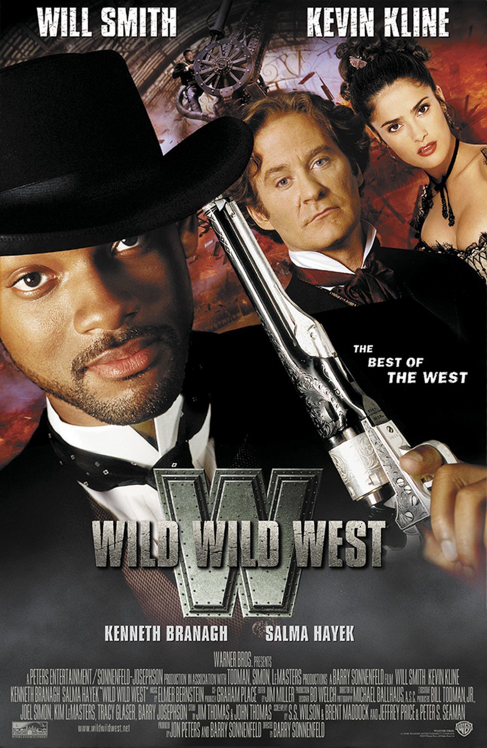 Рецензии на фильм Дикий, дикий Запад / Wild Wild West, отзывы