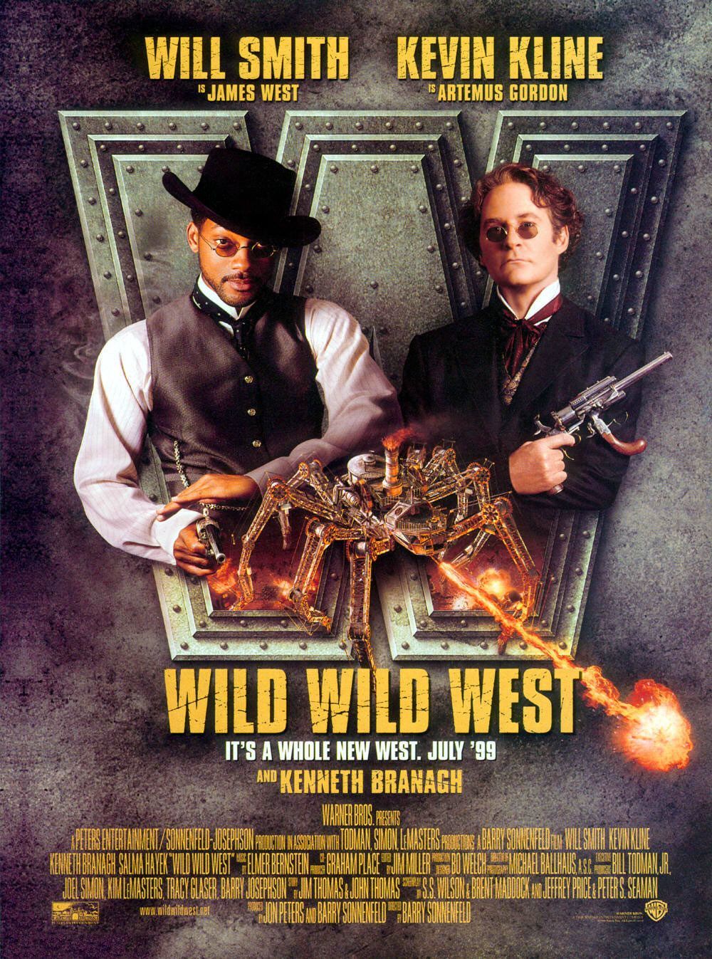 Рецензии на фильм Дикий, дикий Запад / Wild Wild West, отзывы